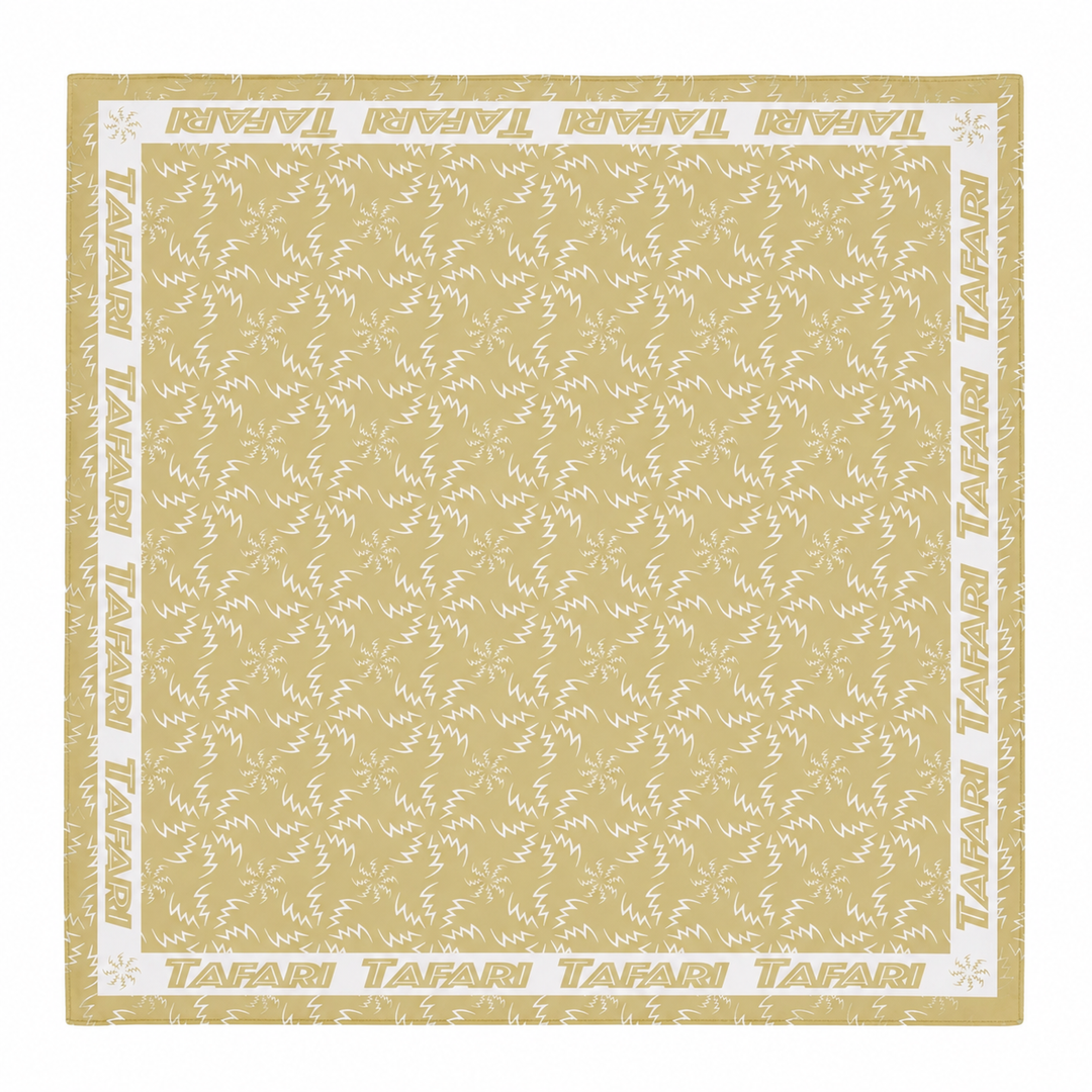 FREQUENCY SCARF GOLD