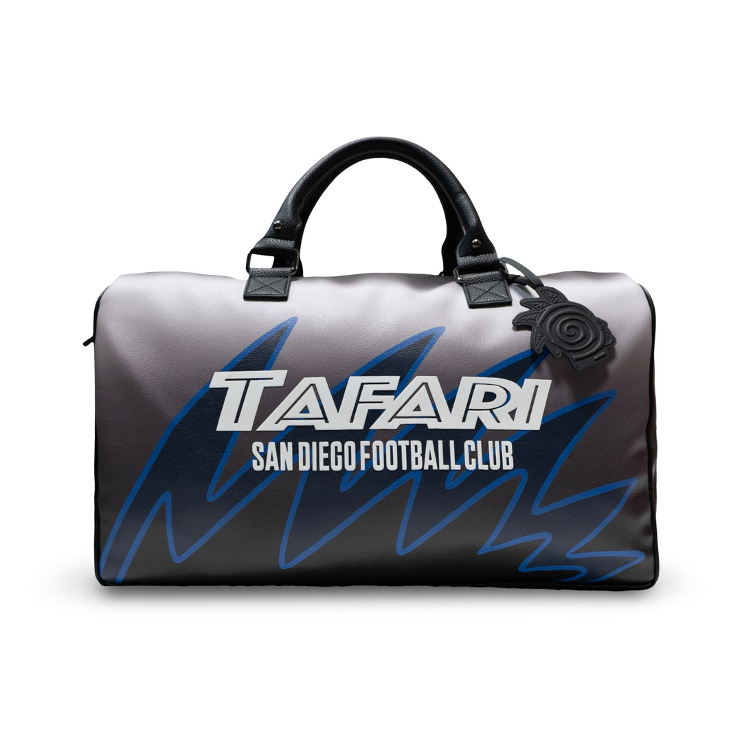SDFC X TAFARI WORLD DUFFEL BAG AZUL Y CHROME