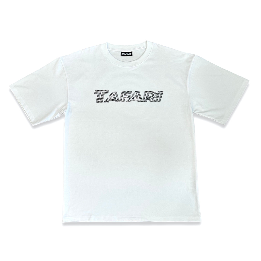 TRIBE CRYSTAL T-SHIRT WHITE