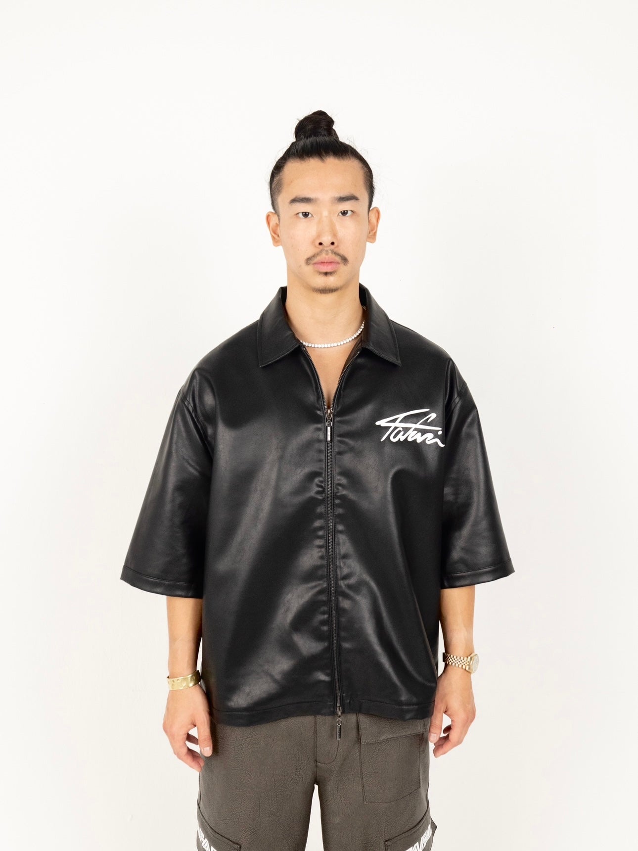 LEATHER ZIP SHIRT – Tafari World