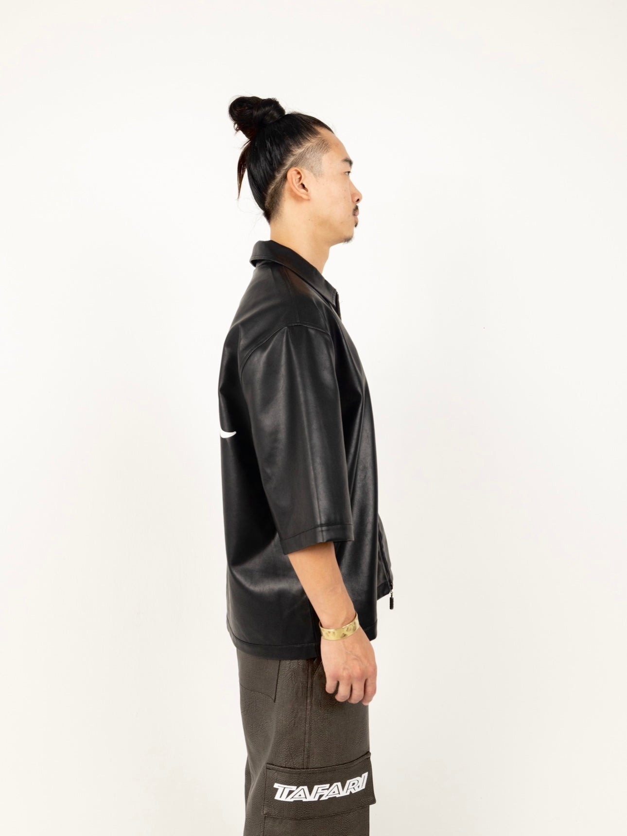 LEATHER ZIP SHIRT – Tafari World