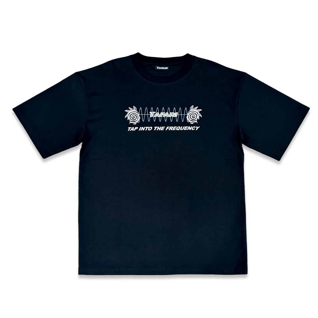FREQUENCY T-SHIRT BLACK