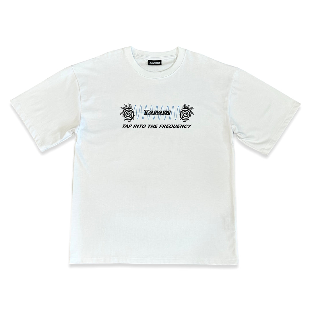 FREQUENCY T-SHIRT WHITE