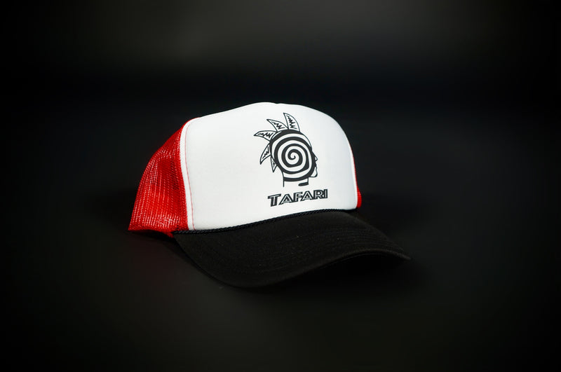 ZIMO TRUCKER HAT RED/WHITE/BLACK