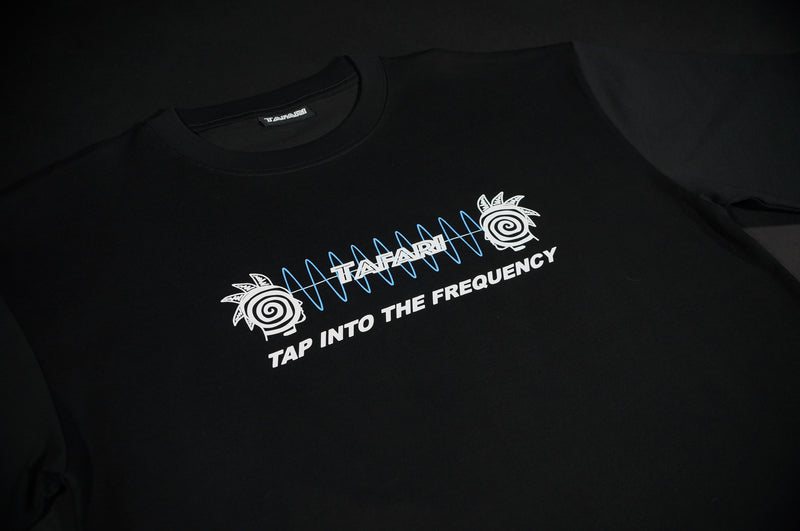 FREQUENCY T-SHIRT BLACK
