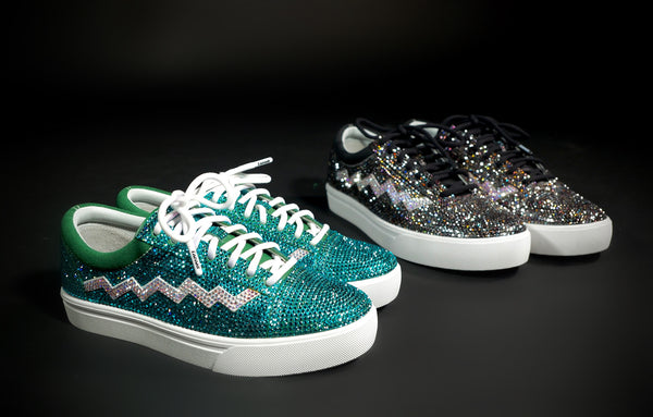 SWAROVSKI CRYSTAL TAFARI SNEAKERS