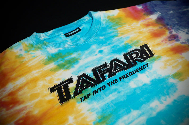 ZIMO CRYSTAL TIE-DYE T-SHIRT
