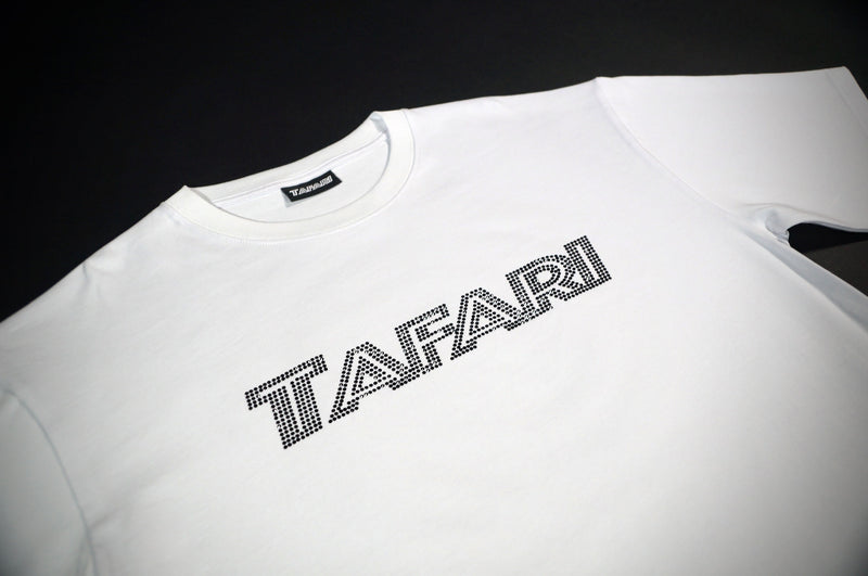 TRIBE CRYSTAL T-SHIRT WHITE