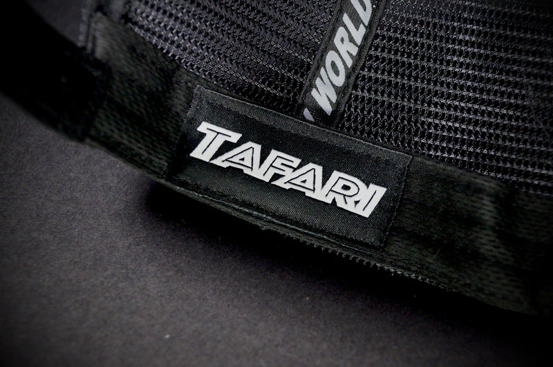TAJI LEATHER TRUCKER HAT