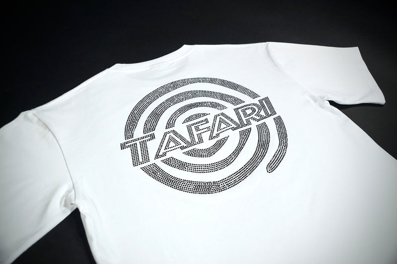 TRIBE CRYSTAL T-SHIRT WHITE